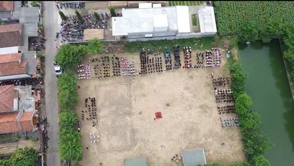 UPACARA BENDERA DALAM RANGKA HUT RI KE 79 DESA BENDILWUNGU TAHUN 2024