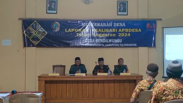 MUSDES LAPORAN REALISASI APBDESA TAHUN ANGGARAN 2024